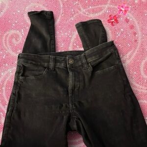 American Eagle Outfitters Black Skinny Jeans - High Rise